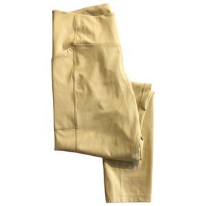 Girlfriend Collective, Compressive High-Rise Legging, soft yellow, Sz XL NWOT